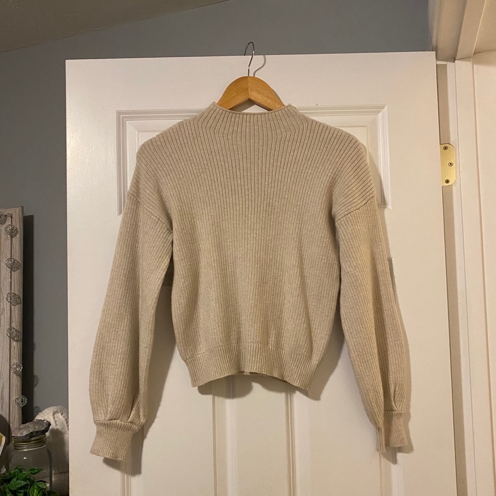 Mockneck sweater